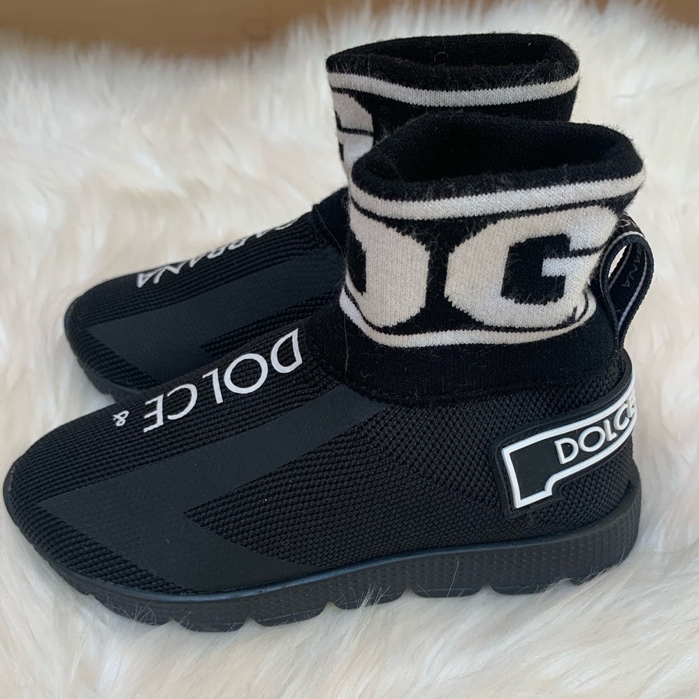 Kids DOLCE & GABBANA Sock Sneakers 24 unisex